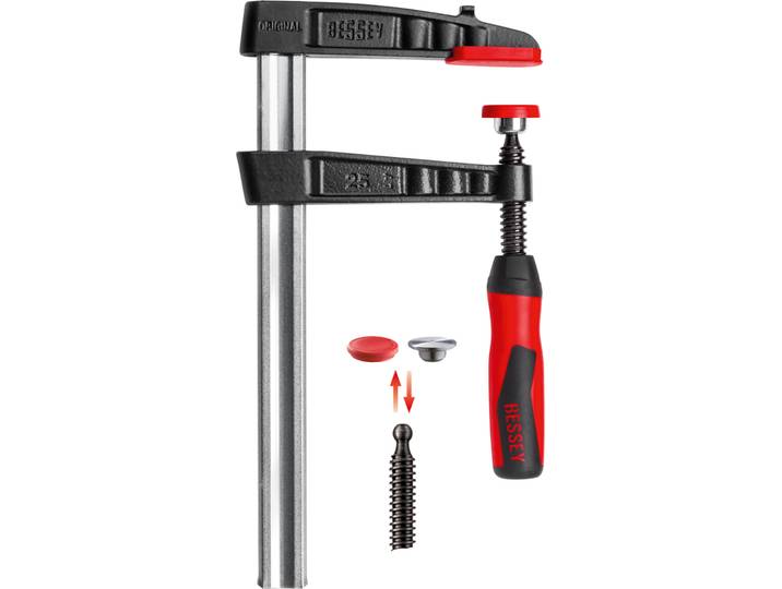 Serre-joint en fonte malléable Bessey TG-2K 300/100 TG30S10-2K