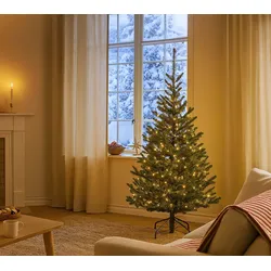 Evergreen Nobilis S+ | künstlicher Weihnachtsbaum mit Beleuchtung | 150 cm - Grün
