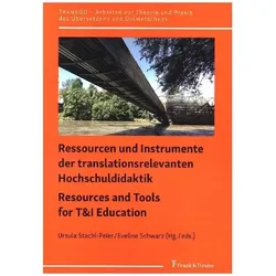 Ressourcen und Instrumente der translationsrelevanten Hochschuldidaktik / Resources and Tools for T&, Fachbücher