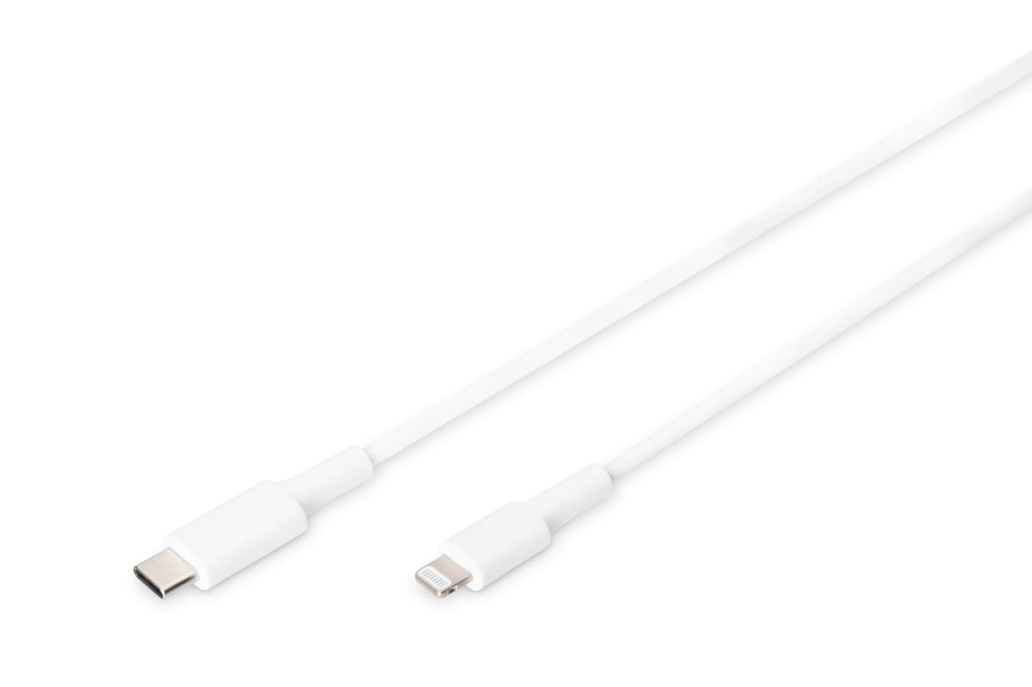 DIGITUS Daten-/Ladekabel, USB-C - Lightning, MFI, 1m