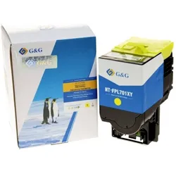 G&G, Toner, XL-Toner ers. Lexmark 702HY/ 70C2HY0 Gelb (Y)