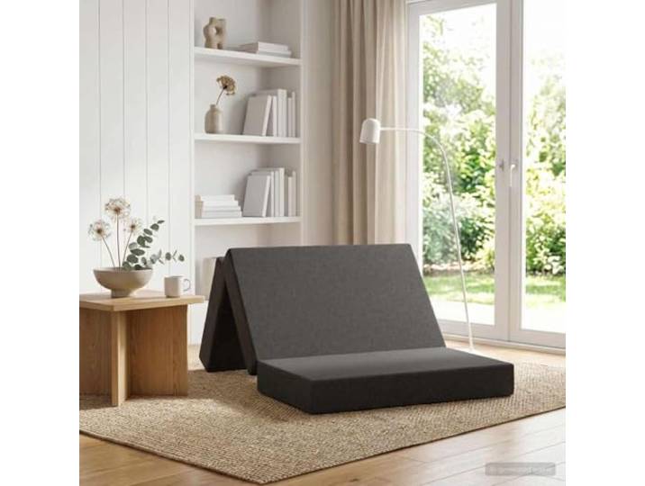 GBCDSWBR Klappsofa, Bett, 100 x 67 x 45 cm, Gästebett, Dunkelgrau Platzsparendes Design, Atmungsaktiver Polyesterstoff, Einfache Handhabung