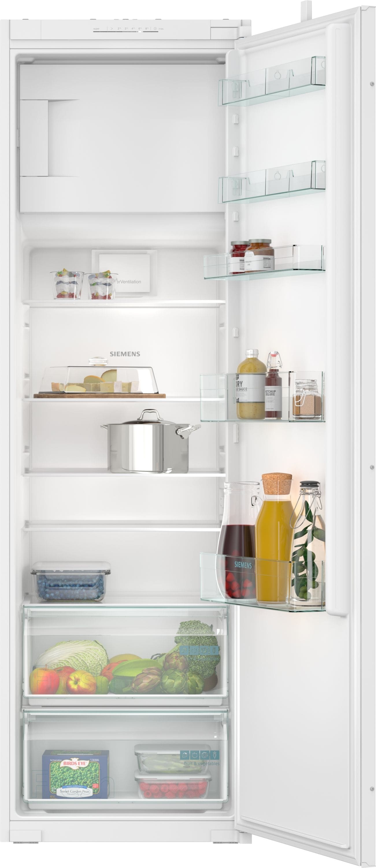 Siemens iQ100 KI82LNSE0 246 l Einbaukühlschrank EEK: E 177 kWh Jahr
