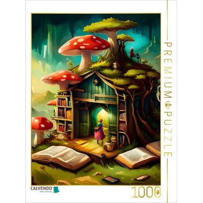 CALVENDO Puzzle Bücherwurm | 1000 Teile Lege-Größe 64x48cm Foto-Puzzle für glückliche Stunden