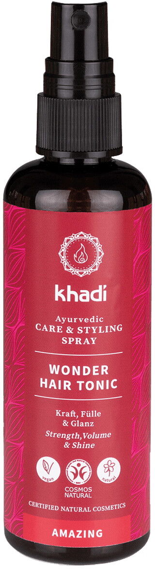 100ml khadi Amazing Ayurvedic Care & Style Spray Wonder Hair Tonic