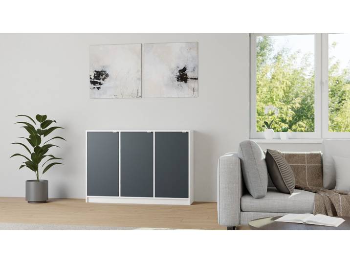 Geräumige Kommode nach Maß – Highboard mit vielen Optionen MDF Beschichtet MDF Weiß matt