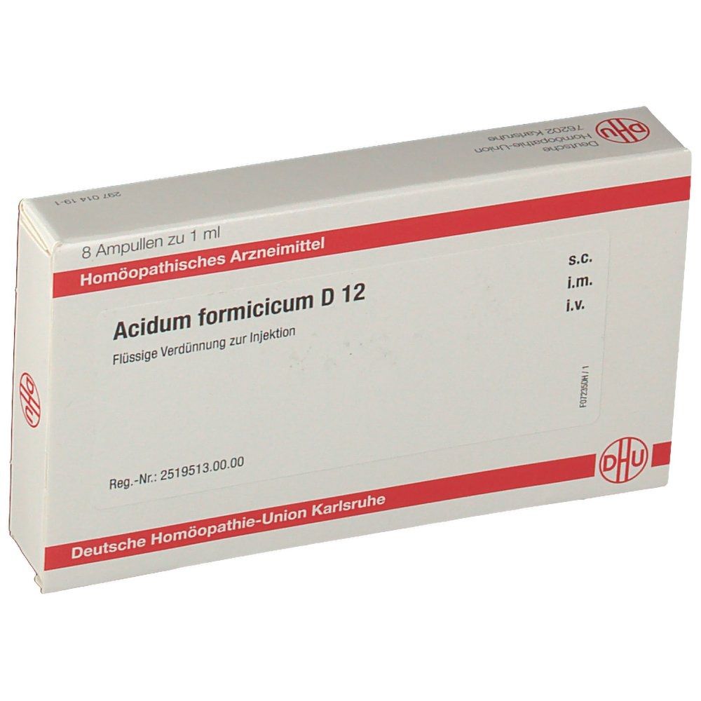 Acidum Formicicum D 12 Ampullen 8x1 ml