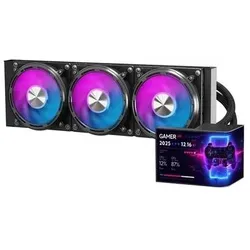 Darkflash Tech DarkFlash UV360 CPU Cooler (Black) (27 mm), CPU Kühler, Schwarz