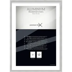 Bilderrahmen Aluminium ca. 50x70cm