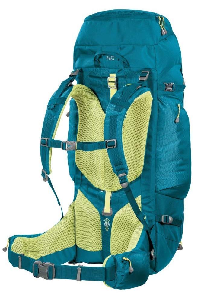 Trekkingrucksack 60L Smaragd Damen