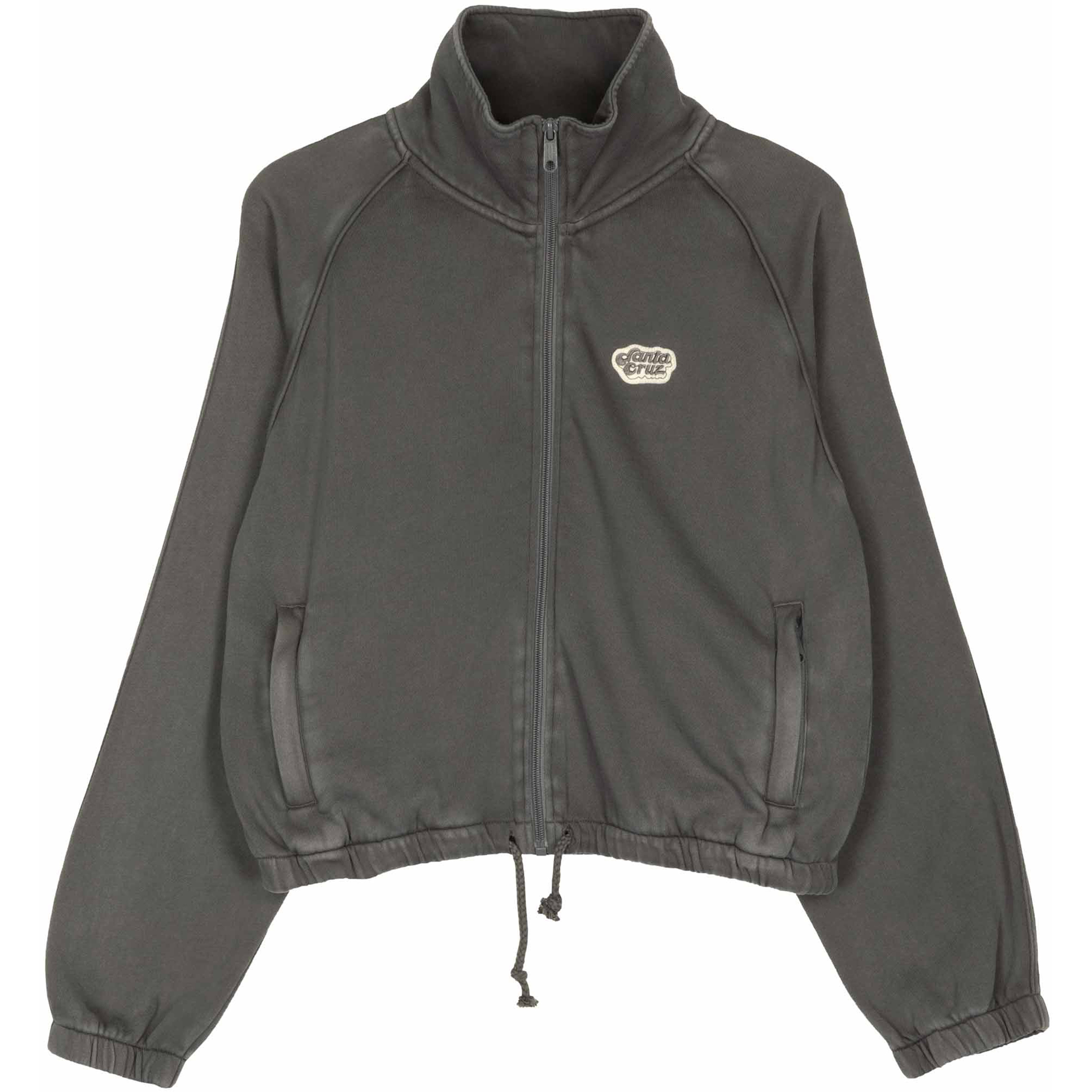 Santa Cruz Groovy Stack Track Damen Freizeitjacke, Parkas grau Größe XS Lifestyle Hautfreundlich