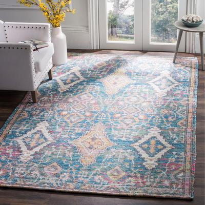 SAFAVIEH Handmade Saffron Carolijn Modern Tribal Cotton Rug