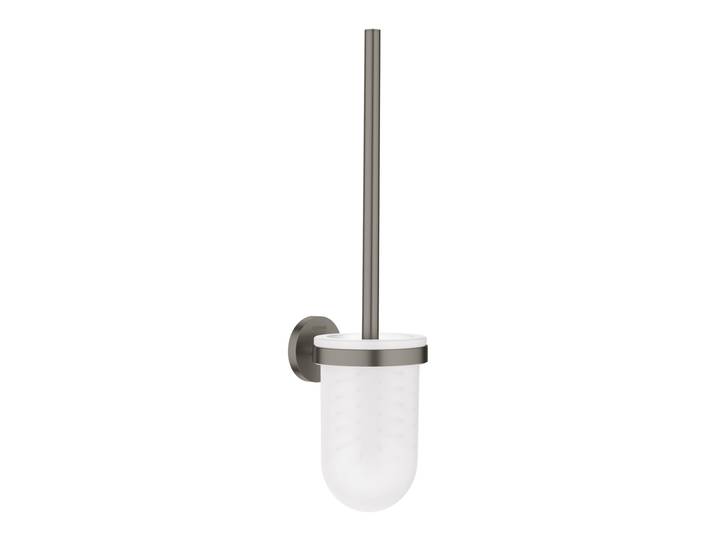 Essentials Porte-balai de WC, Hard Graphite Brossé (40374AL1)