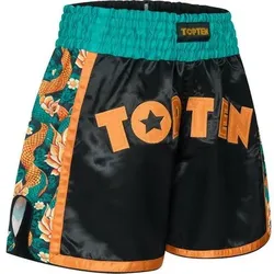 TOP TEN Kickbox-Shorts „Ryu del Mar“, Größe L in Schwarz Schwarz