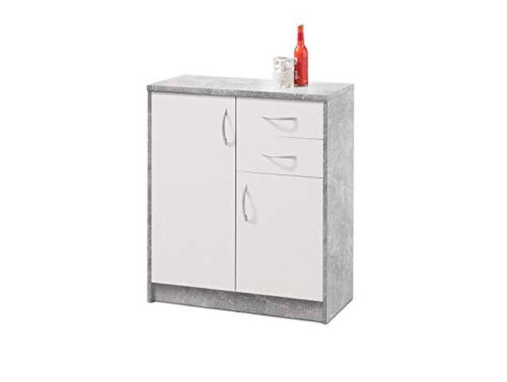 Stella Trading Optimus Kommode 3, Holzwerkstoff, One Size