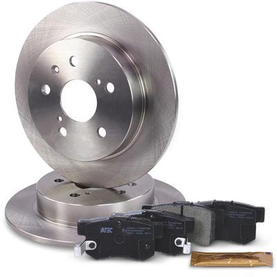 Bestprice Bremsscheiben + Bremsbeläge Hinterachse [Hersteller-Nr. 41860158] für Suzuki, Fiat