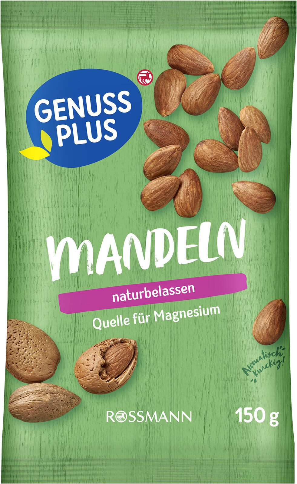 GENUSS PLUS Mandeln 150,0 g 4305615839363