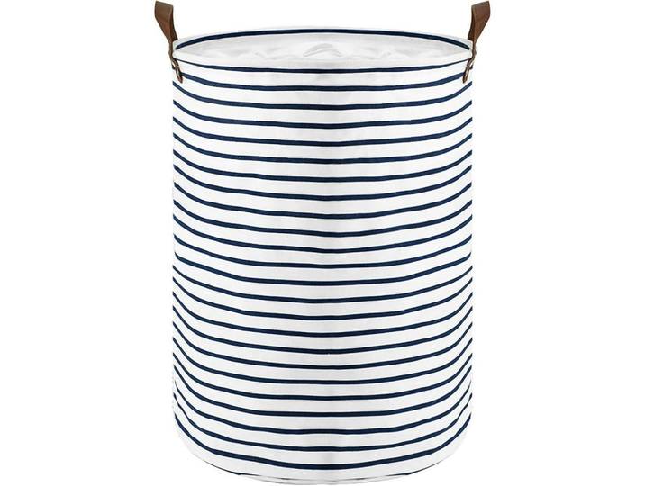 Wäschekorb 45 cm mit Tunnelzug, Blau, 35x45x35 cm, Haushalt & Reinigung, Wäschepflege, Wäschekörbe & Wäschetonnen