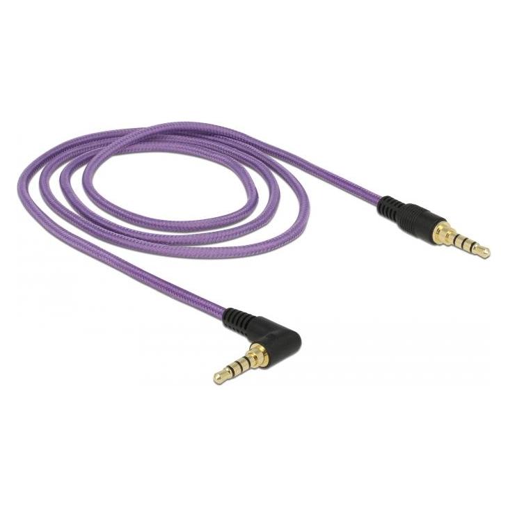 Delock 85611 Audio-Kabel Violett (1 m) (85611)