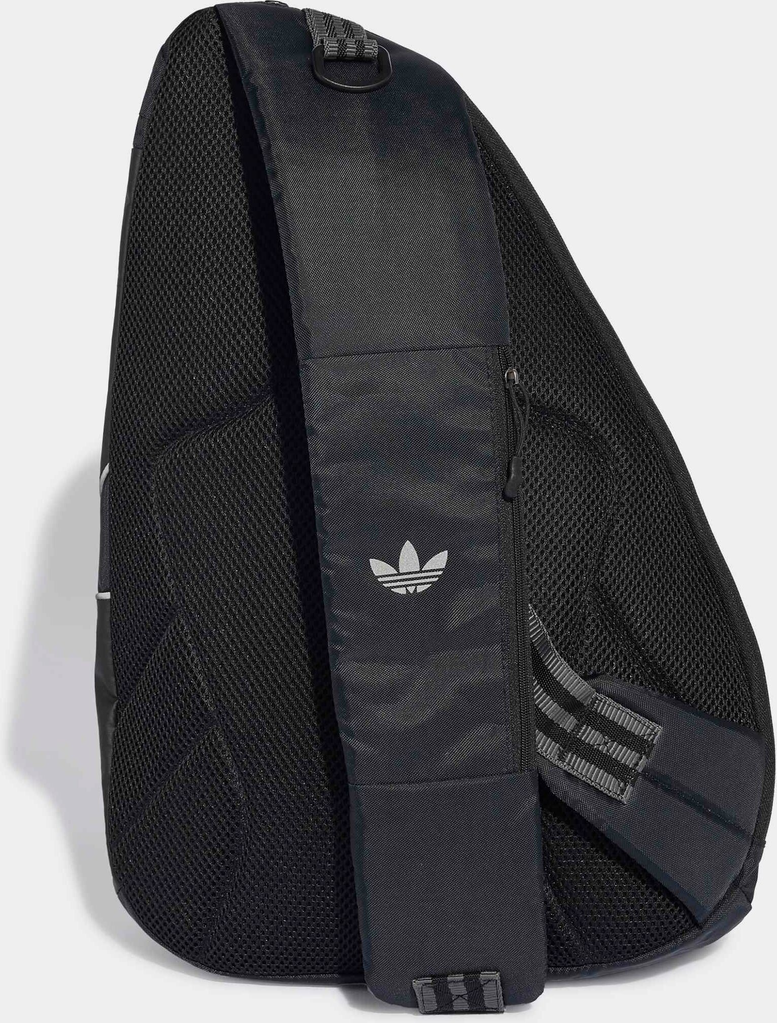 Sporttasche ADIDAS ORIGINALS "SLING BAG", Damen, schwarz, Obermaterial: 100% Polyester, Taschen Sporttasche, für Erwachsene, aus Polyester, sportlicher Stil schwarz Einheitsgröße