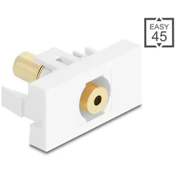 DELOCK Easy 45 Modul Klinkenbu 3,5mm 4 Pin > Klinkenbu 3,5mm