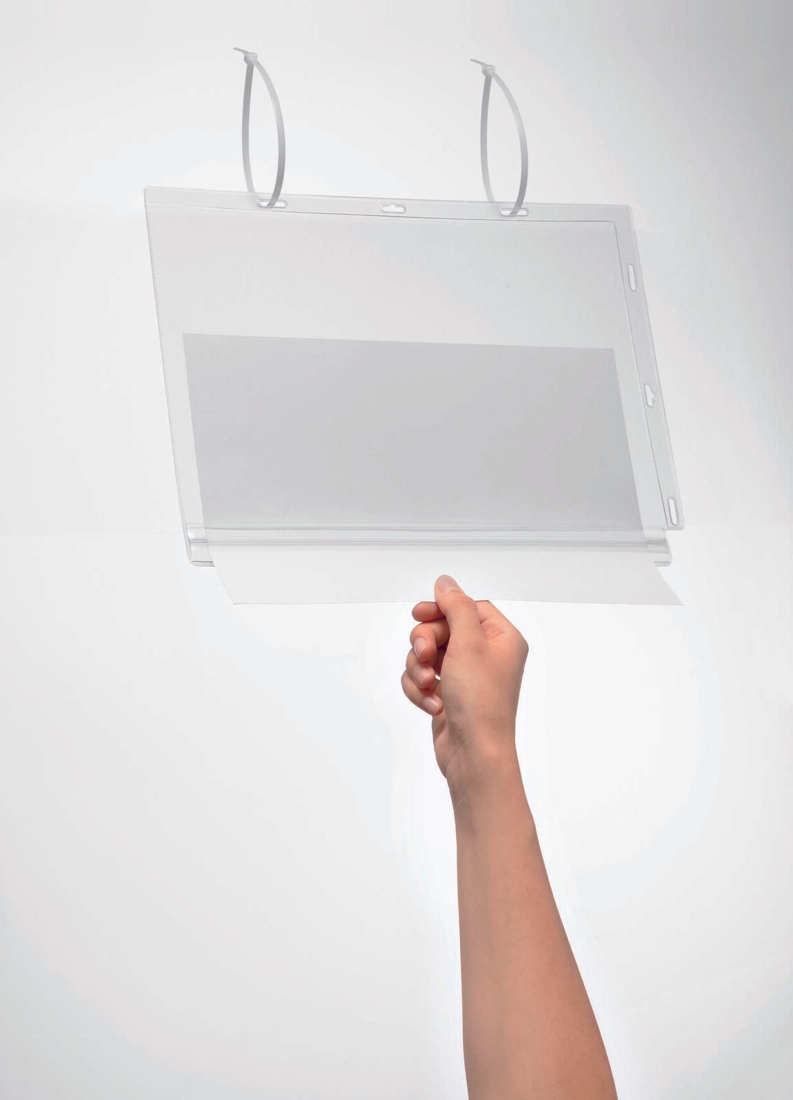 DURABLE Dokumentenhüllen A4 transparent 502719