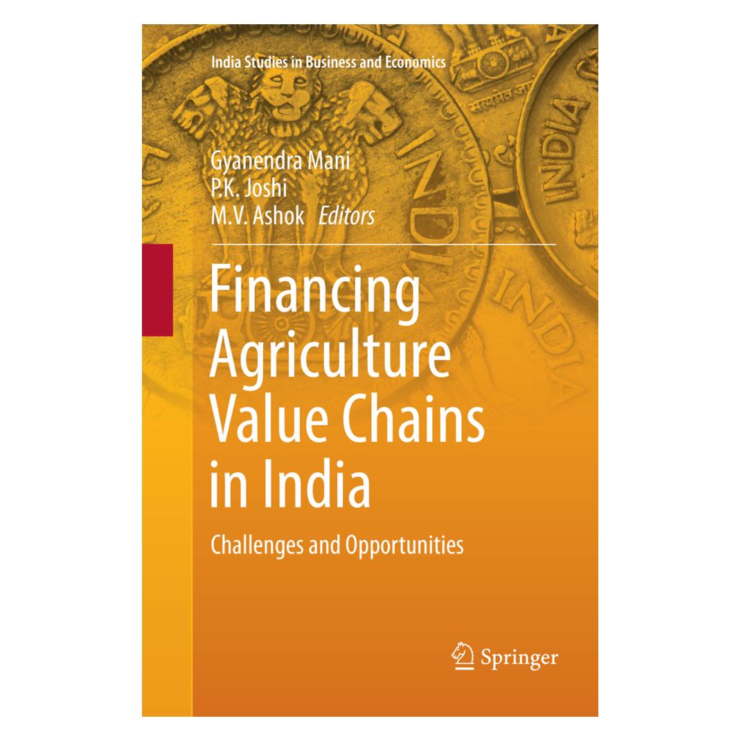 Springer Financing Agriculture Value Chains in India (Englisch, Softcover, Gyanendra Mani, K Joshi, M, M.V. Ashok, P. K. Joshi, P/V Ashok) (56055184)