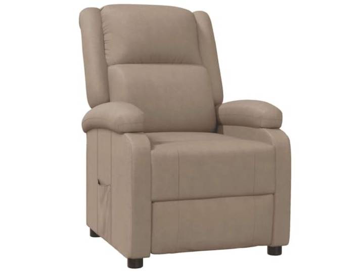 Heofavd Relaxsessel mit Liegefunktion Kunstleder TV Sessel Cappuccino