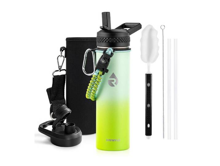 LuxusKollektion Thermoflasche Thermosflasche 590ml Ombré Grün