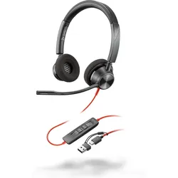 Poly Blackwire 3320 Stereo Headset
