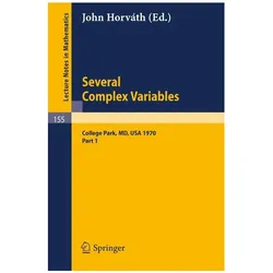 Several Complex Variables. Maryland 197, Fachbücher
