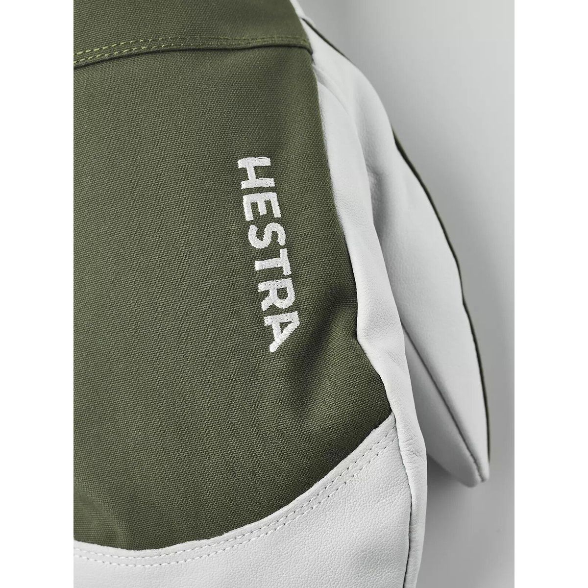 Hestra Army Leather Heli Ski - Mitt olive (870) 8 30571-870-8