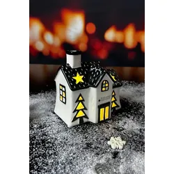 Lichthaus Pedaso 12,5cm LED cremeweiß/schwarz