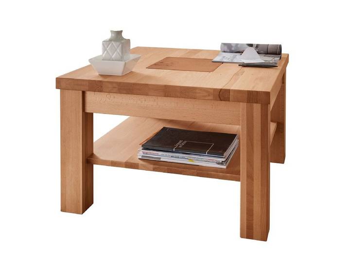 Main Möbel Couchtisch Couchtisch 70x70cm 'Danzig' Kernbuche geölt