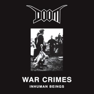 War Crimes-Inhuman Beings (Black Vinyl) - DOOM, Vinyl