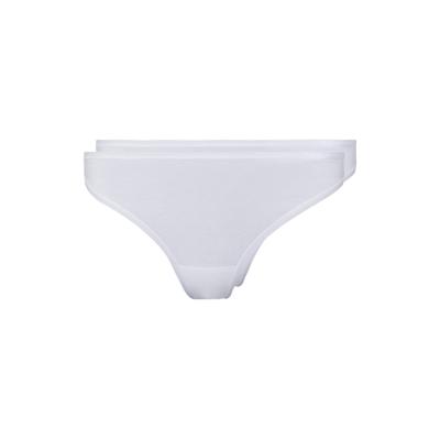 String SKINY "SKINY ADVANTAGE Cotton Stretch", Damen, Gr. 38, 2 Stk., weiß, Obermaterial: 95% Baumwolle, 5% Elasthan, unifarben, normal, Unterhosen String