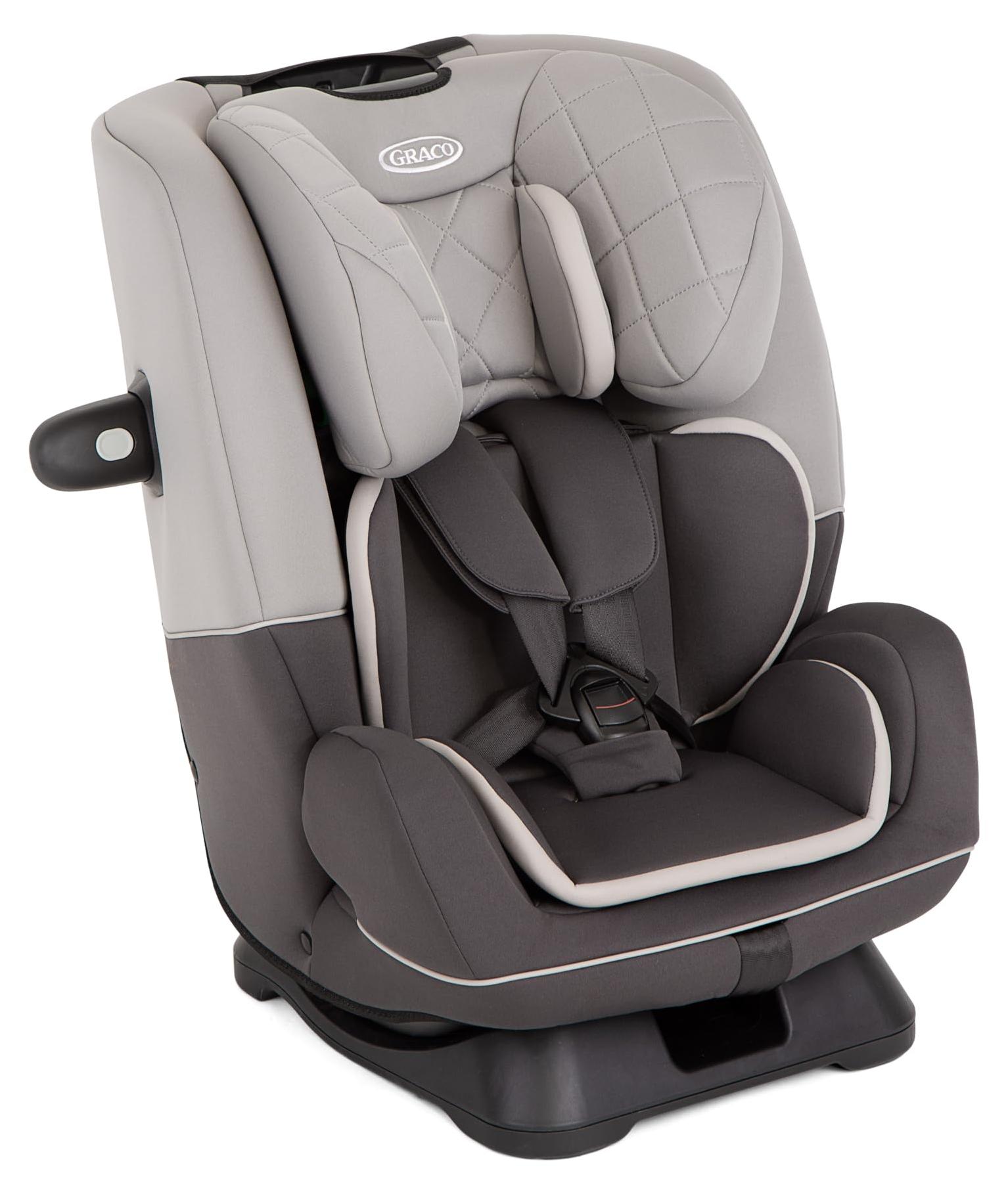Kindersitz Autositz Reboarder Kinderautositz - 2-in-1 konvertibel - 40-145 cm - R129 - Iron