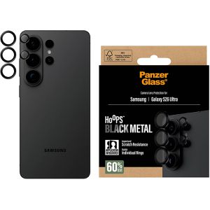 PanzerGlass Kamera-Schutz Hoops PG73474, schwarz, 5 Stück, aus Hartglas, Individualschutz, für Samsung Galaxy S26 Ultra