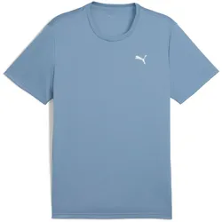 PUMA Train All Day Essential Polyester Texture Trainingsshirt Herren 34 - cool blue 3XL