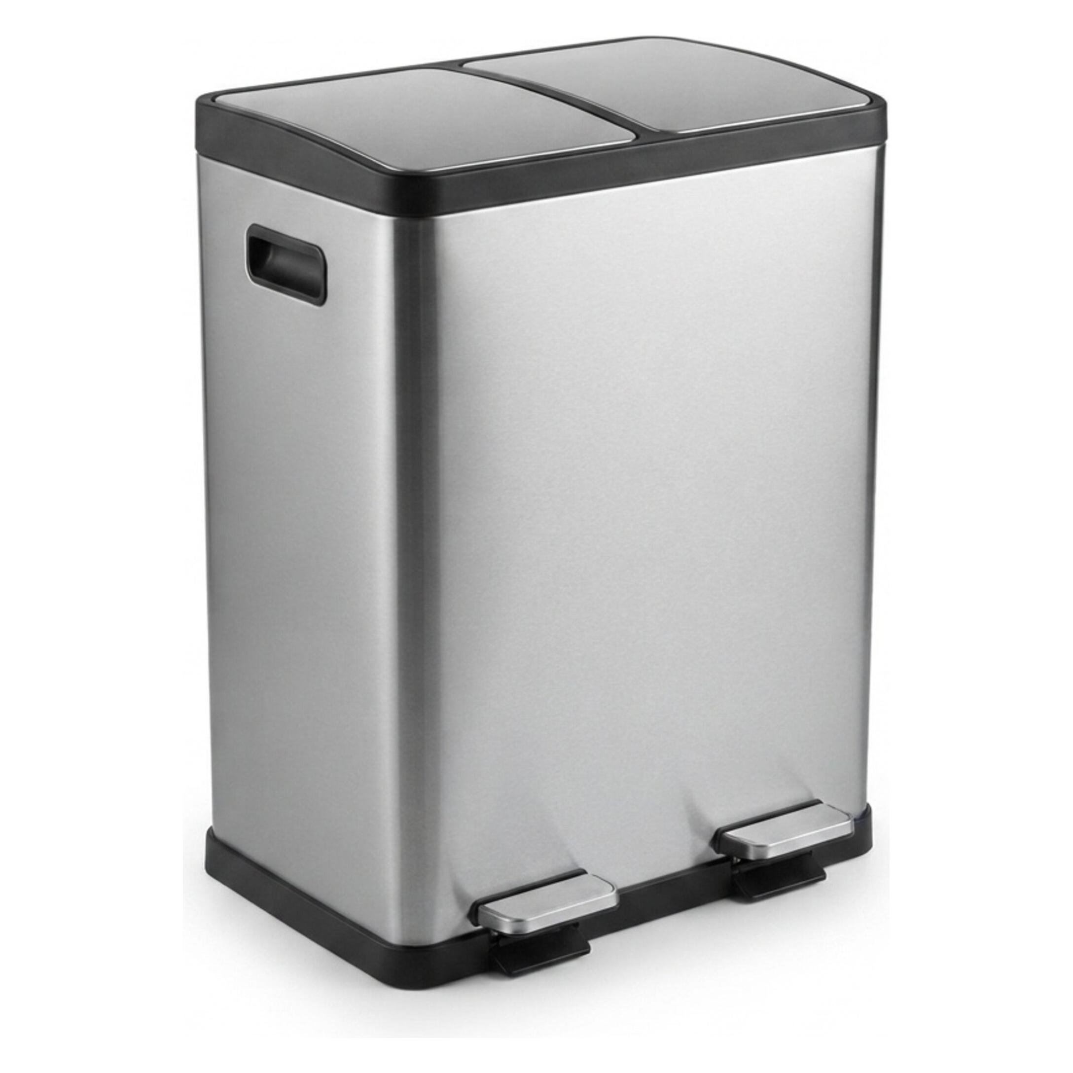 Relaxdays Mülleimer 2 x 30 Liter (60 l) (4052025862855)
