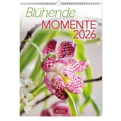 Blühende Momente 2026, Kalender von Team Bloom's; Bloom's; 978-3-96563-152-6
