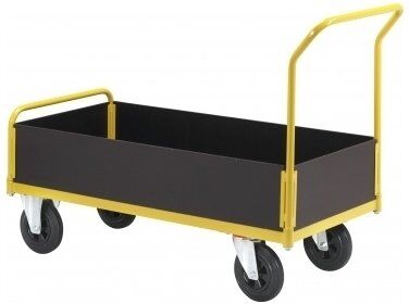 Ravendo Lagervogn 1250, Lave Sider, Luftgummihjul