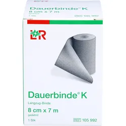 Dauerbinde Kräftig 8cmx7M 1 ST