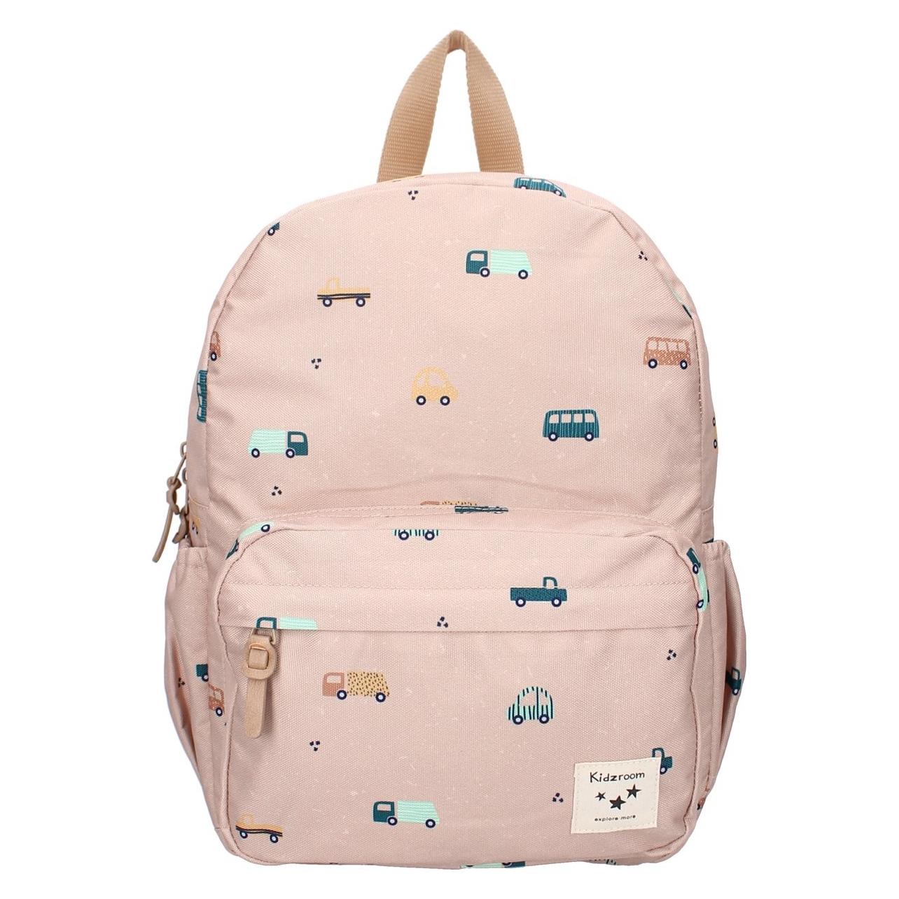 Kidzroom Turin Sweet Cuddles Rugzak - Bruin - Auto's (030-00701)