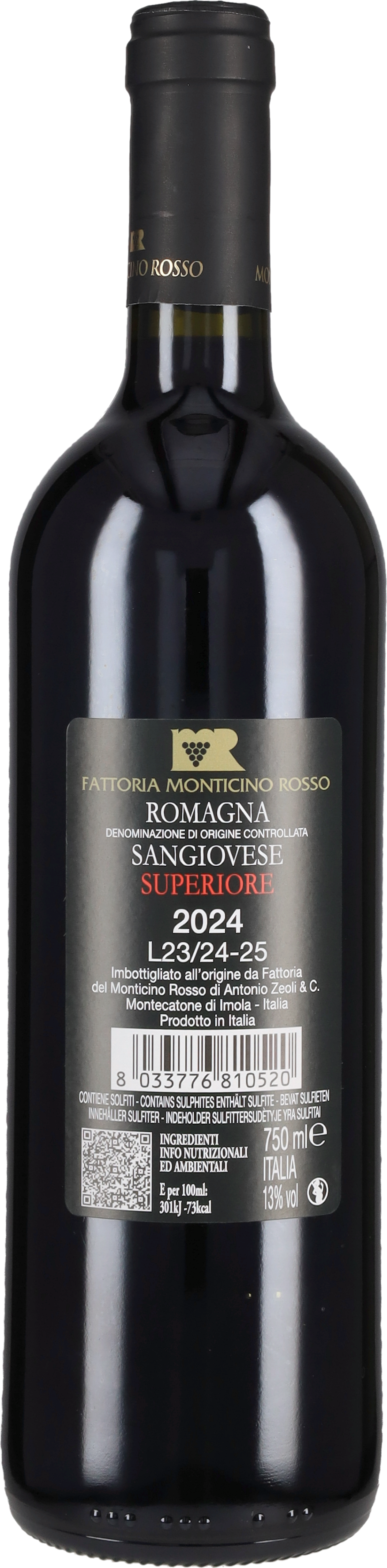 Sangiovese di Romagna Superiore 'S' Fattoria Monticino Rosso 2025