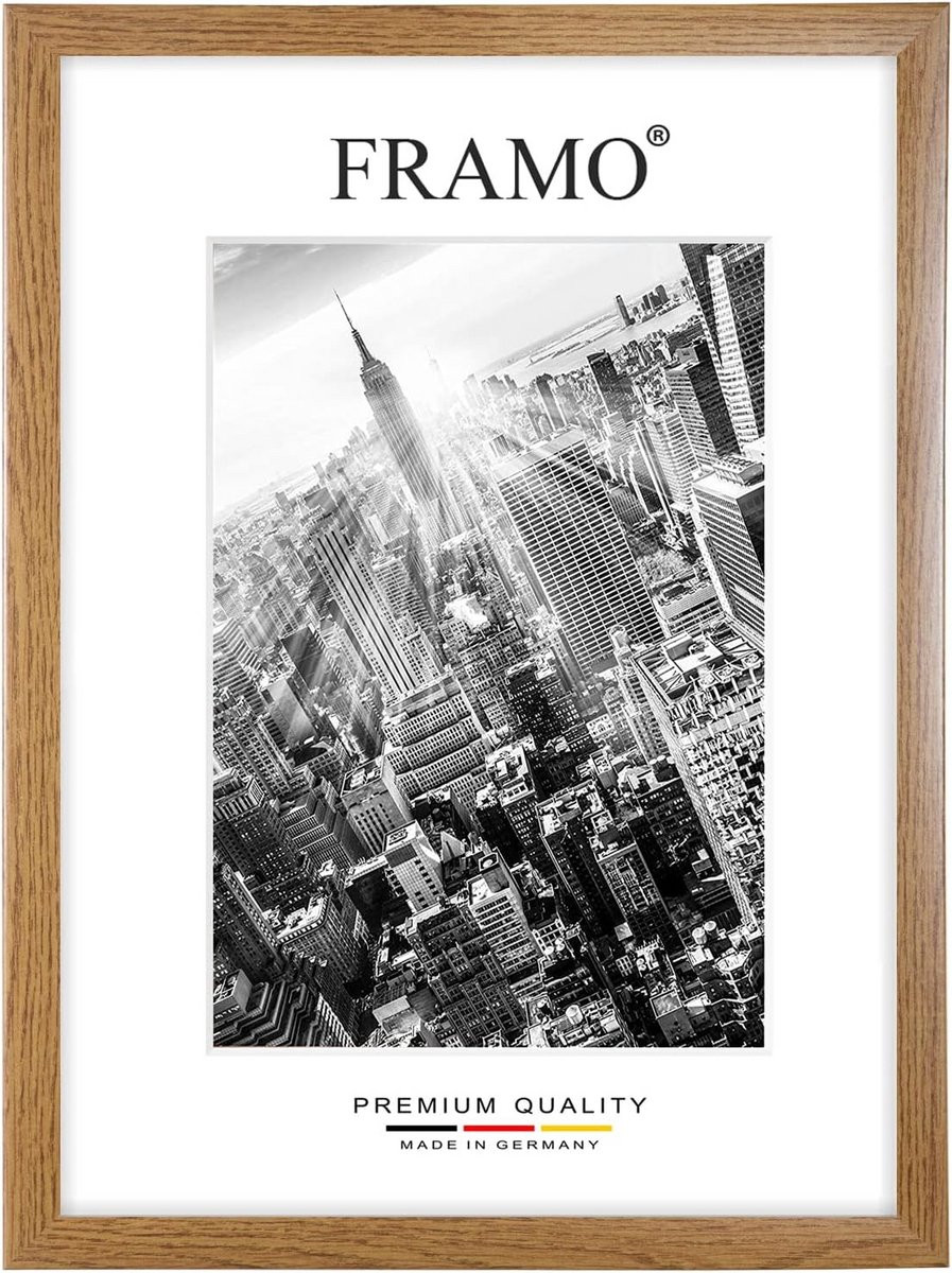 Handgemaakte houten MDF fotolijst voor poster decoratie, 84 x 61 cm