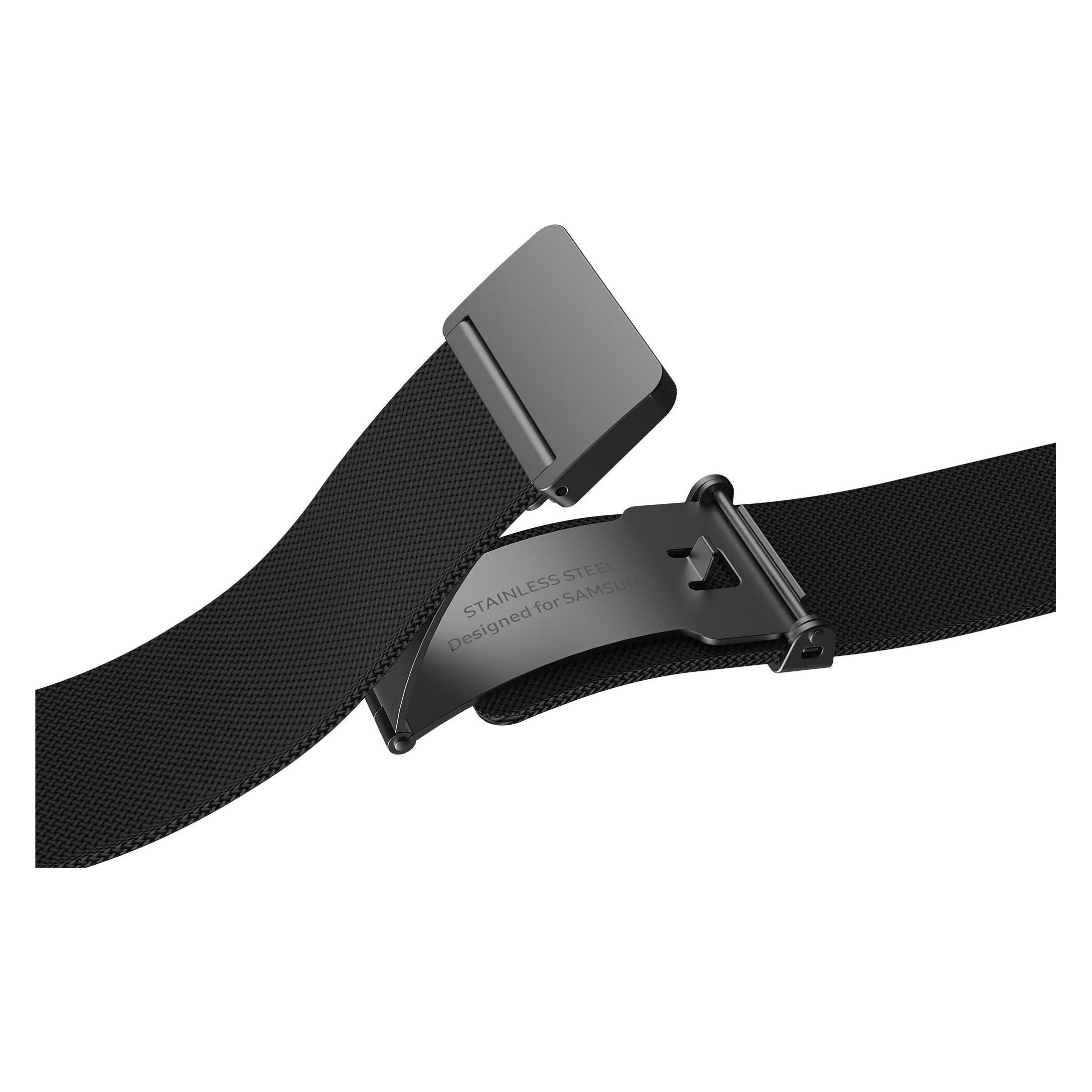 Samsung GP-TYR870SAA Galaxy Watch 4 Steel Strap M/L Black (Damage Package) (Edelstahl) (57983129222)