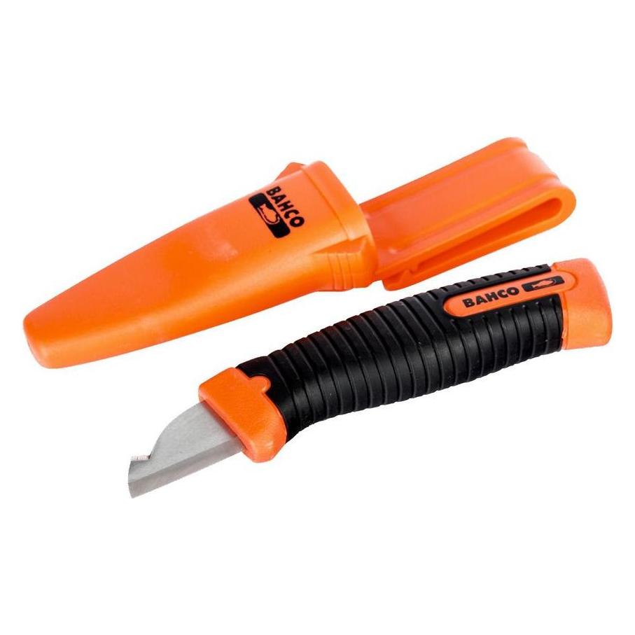 Bahco Elektriker Abisoliermesser für Links- und Rechtshänder (260 mm) (2446-EL)
