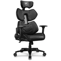 Cougar Terminator Elite, Gaming Stuhl, Schwarz, Silber
