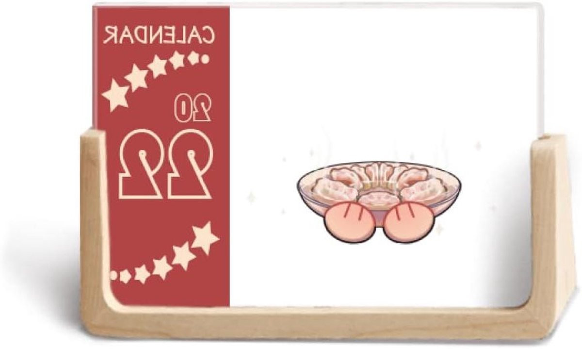 Bureau Kalender Planner met Houten Frame en Acryl - 102 x 152 cm
